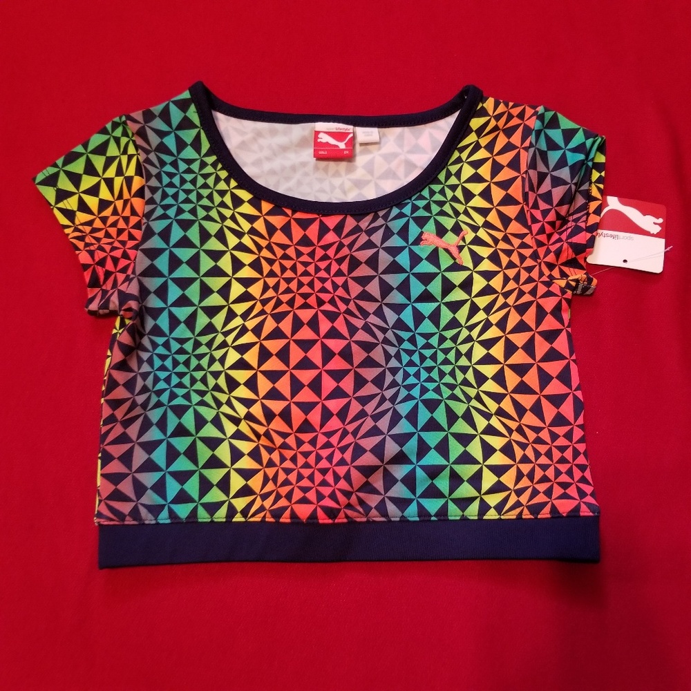 Puma Girls active top Size 6X